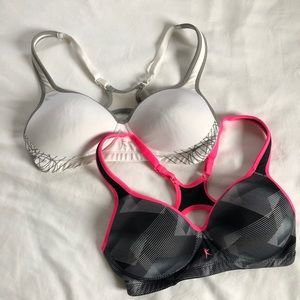 Danskin sports bra bundle, size 34B